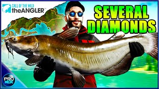 I Got 9 Diamonds on these CRAZY Hotspots! - Call of the Wild theAngler