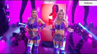 Wwe Nxt Survivor Series - The Iinspiration Aka Peyton Royce & Billie Kay The Iiconics Entrance