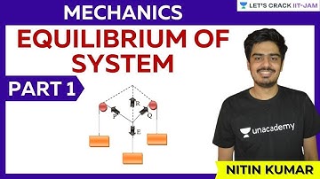 Mechanics: Equilibrium of System Part 1 | IIT JAM Physics | Let