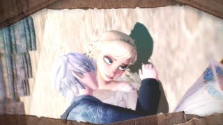 Happy Halloween Jelsa Vampire Elsa And Jack Vampire