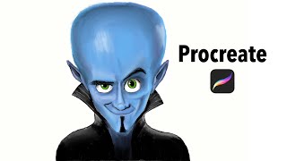 Megamind Speed Drawing Ipad
