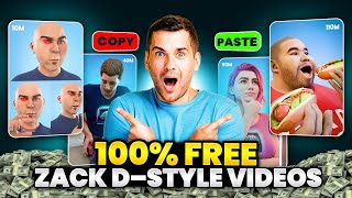 How to Create Zack D Films Style 3D Videos with AI (Full Free Tutorial)