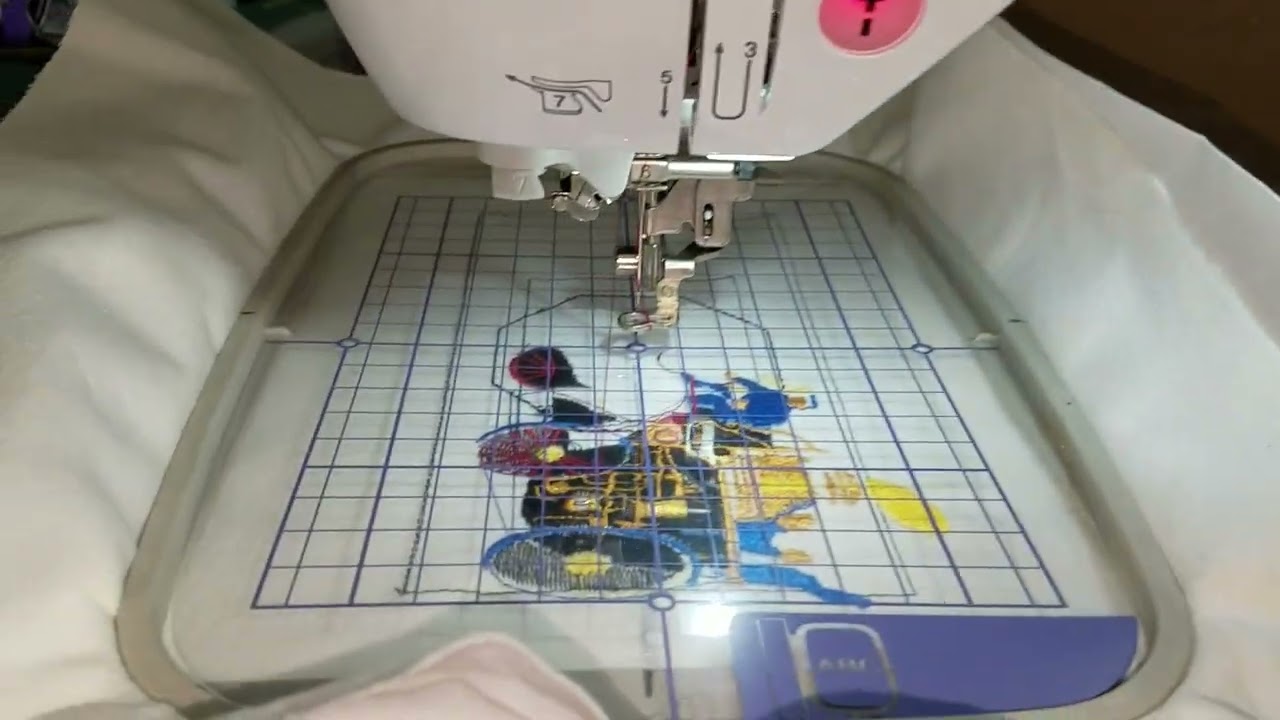 Brother PE900 embroidery machine in action 😍 #notsponsored