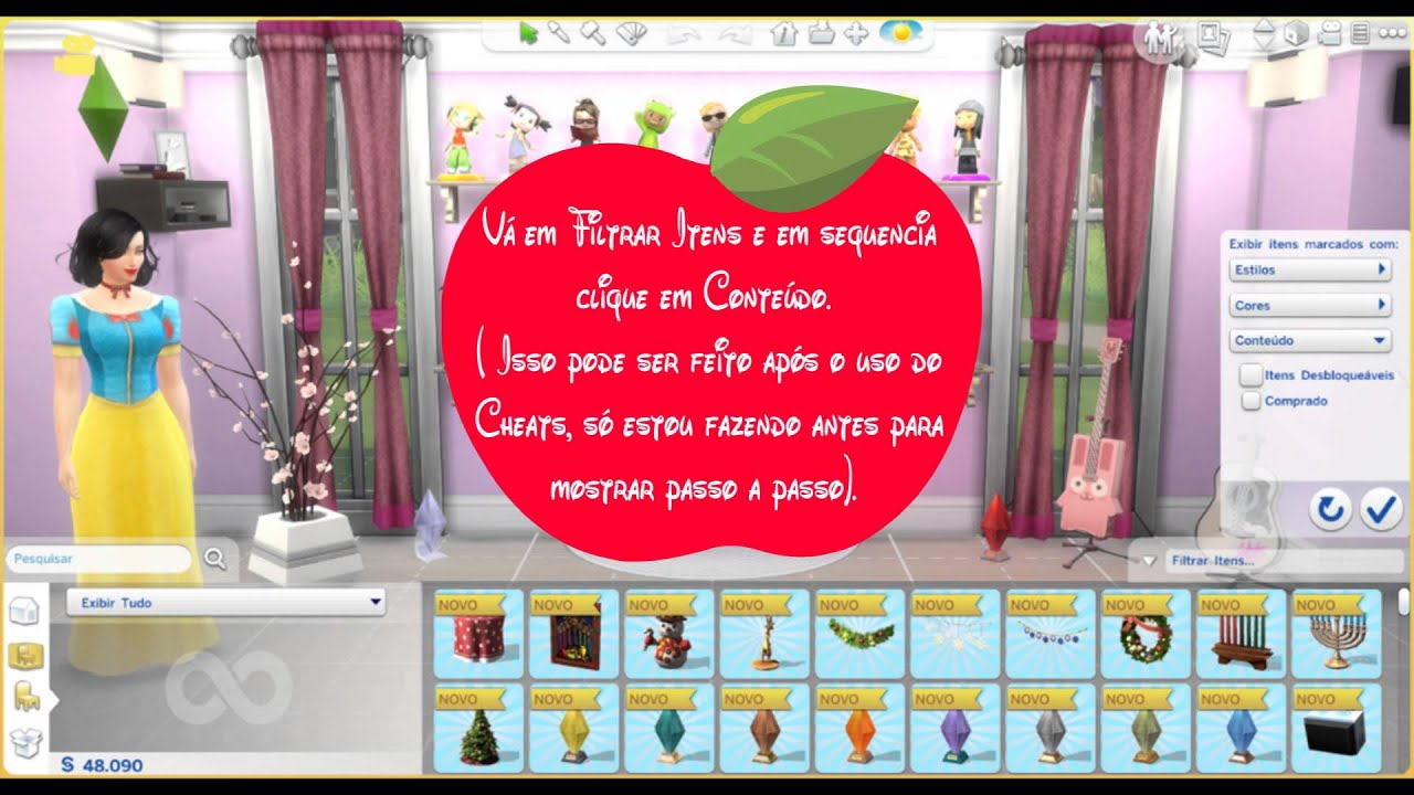 The Sims 4 Acesso aos itens secretos do The Sims 4 (antigo Buydebug