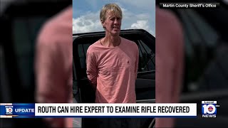 Judge says Trump assassination attempt suspect can hire expert to examine gun