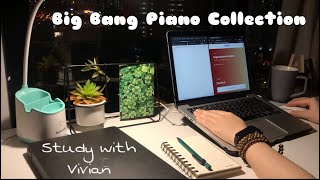 Study With Me | Big Bang Piano Music | Vivian (real time)