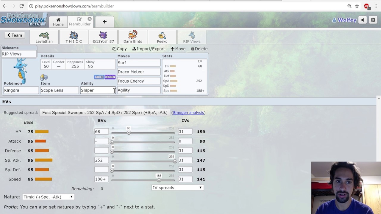 [WBE W2] Teambuilder vs the Chicago Cubchoos!