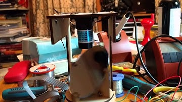 Foot Fall Field lidar scanner mechanical test