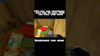Every Minecraft player on a phone call... 💀😭 #shorts #minecraft #gaming #trending #minecraftshorts