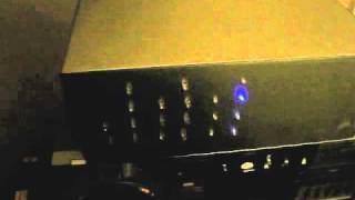 Shoebox converted to binary clock