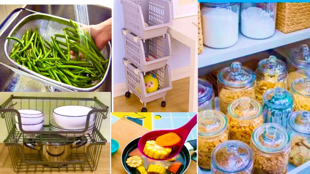 Amazon Latest Unique Space Saving Kitchen Organisers/Wall Racks/Baskets