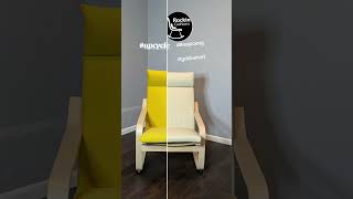 Upgrade Your IKEA Poang with Custom Slipcovers | Gold Velvet | Rockin Cushions