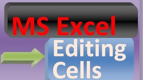 MS EXCEL 2017 part 3 in urdu/hindi/punjabi Editing Cells, Rows, column