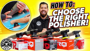 Rotary Vs Dual Action - Which is the right polisher for the job? TORQ Machine Polisher Guide 2023