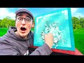 Destroying a REAL Life Minecraft Diamond Block!