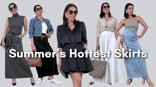 10 Ways To Style Summer's Hottest Skirts