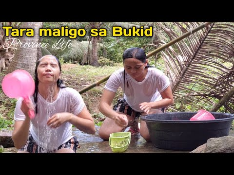 Samahan nyo ako maligo sa Bukid | Province Life