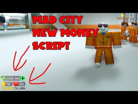 Roblox Mad City New Money Script 1m Money Youtube - roblox mad city hack gui free all gamepasses teleportall