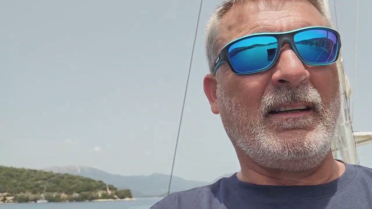 Sailing Meganisi Greece