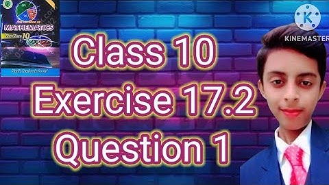 Class 10 Exercise 17.2  Question 1 | Identify the sets | Sindh Board | Math Expert Boy | #sir_ahmer