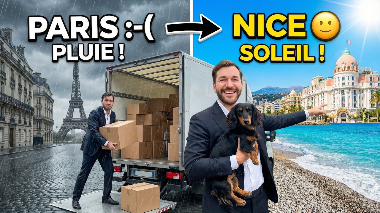 C’est comment de vivre à Nice dans le sud de la France? (vlog 1)