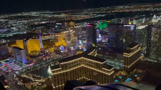 Helicopter ride over the Las Vegas strip