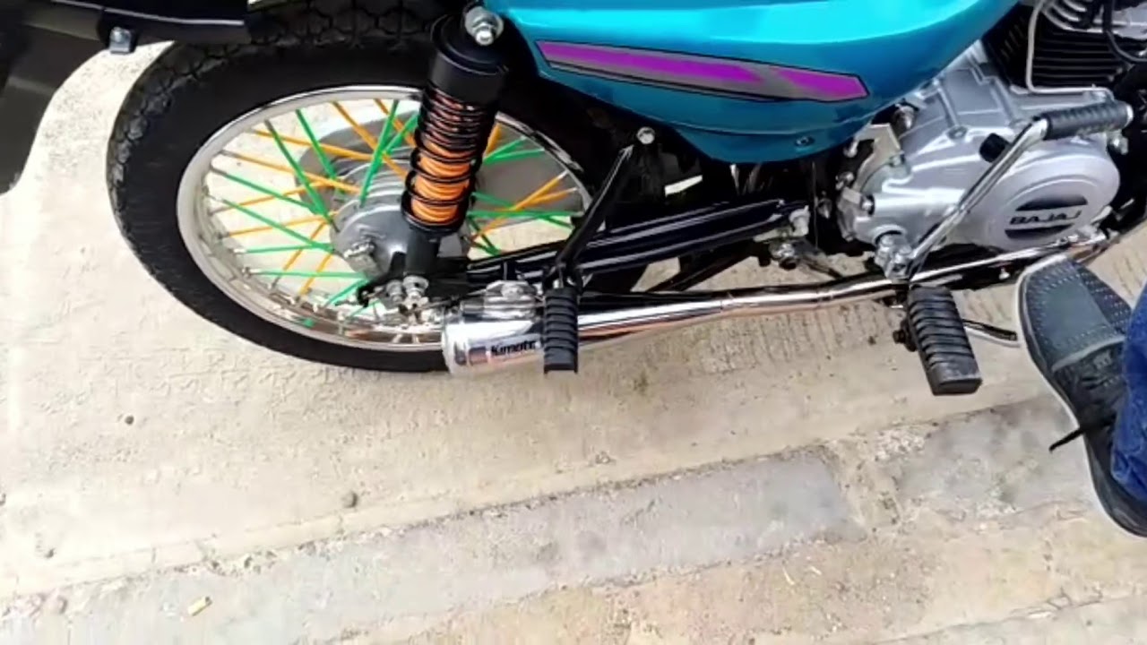 Sonido de BOXER CT 100 con mofle de KIMOTO SUPERBIKE