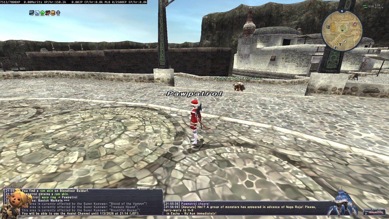 Final Fantasy 11 Retail New Character [Day 6] Pt.2 MERRY CHRISTMAS EVERYONE!!!