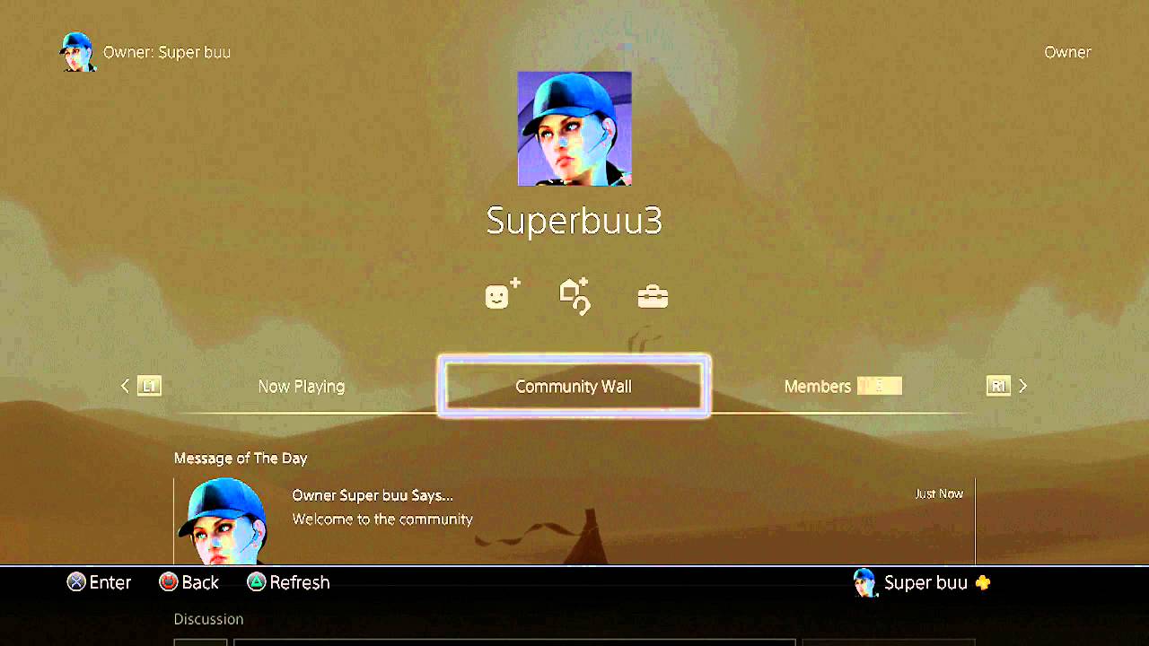 Superbuu3 Playstation Community