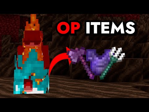Minecraft but damage Gives OP items...