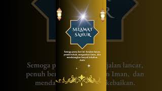 1001 Motivasi Hidup: SELAMAT SAHUR #shorts #motivasi #katakatabijak #healing