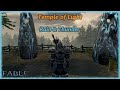 Fable  temple of light with rain  thunder ambience relaxing music