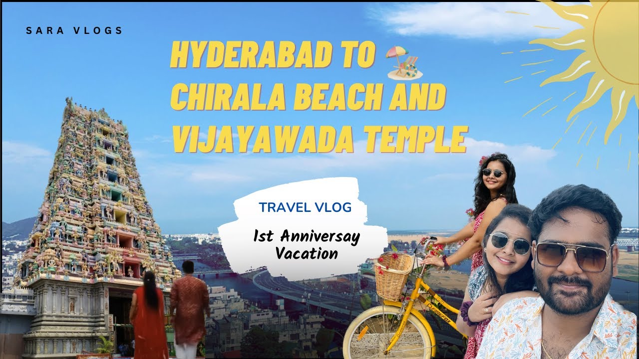 1st anniversary |Chirala to Hyderabad | Travel vlog | Bus journey | Couple video |  @intosaraworld