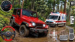 4X4 Jeep Driving Simulator 3d | Offroad Jeep Driving Public Transport Game | Android Gameplay  screenshot 4
