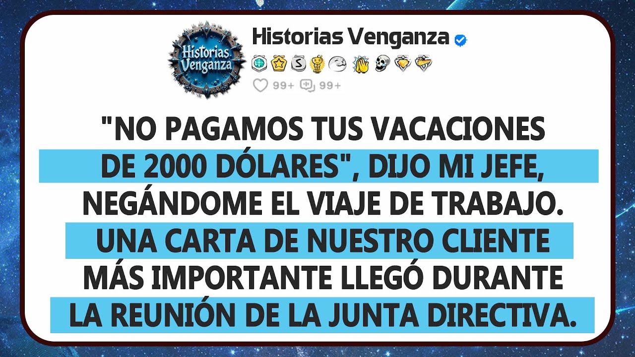 No Vamos A Pagar Tus Pequenas Vacaciones De 2k Dijo Mi Jefe Negando Mi Viaje De Trabajo