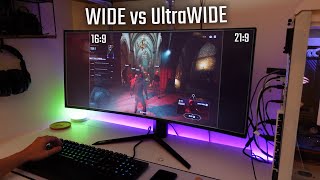 Wide vs UltraWide Monitors | 16:9 vs 21:9 - 1080P, 1440P and 4K Gaming Benchmarks