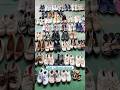 Mixed shoes, sold by weight. Includes men's, women's, and children's shoes. #usedshoes #factorysale