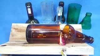 How to Make a Glass Bottle Cutter Tool Using 12v Glow Plug