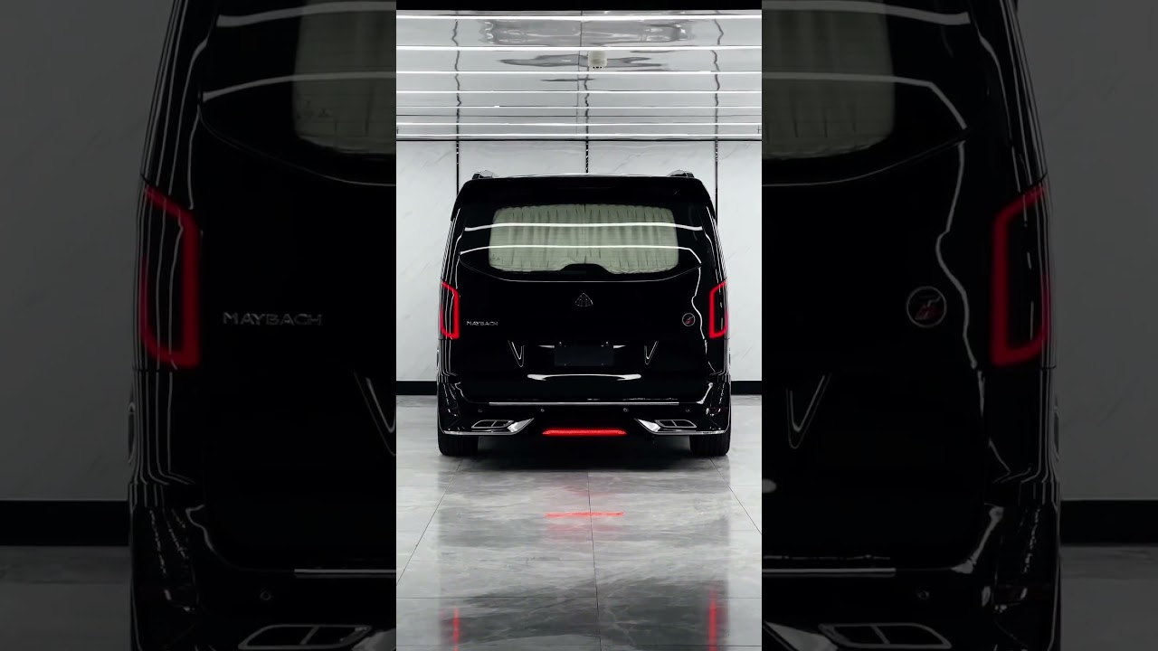 Mercedes-Benz V-class interior luxury modification 