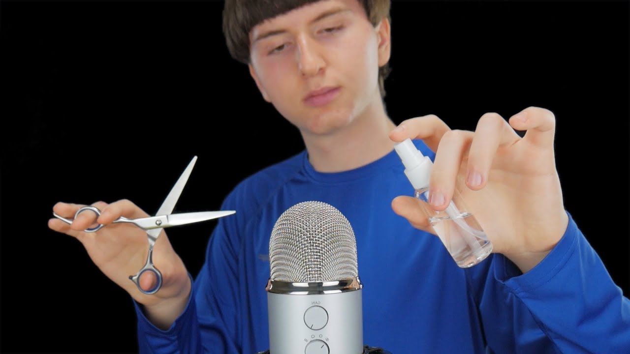 [ASMR] Realistic RAW Fast Haircut And Shave ️ YouTube