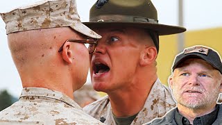 USMC Drill Instructors Wrecking New Recruits (Marine Reacts)