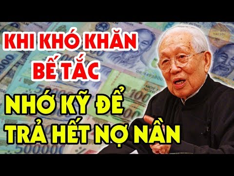 Video: Tại Sao Bạn Lại Gặp Khó Khăn Về Tiền Bạc?