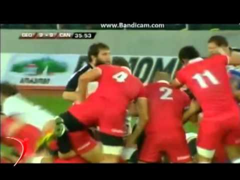 საქართველო კანადა ჩხუბი თამაშის დროს