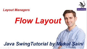 #25 Java Swing Tutorial | Layout Managers | Flow Layout