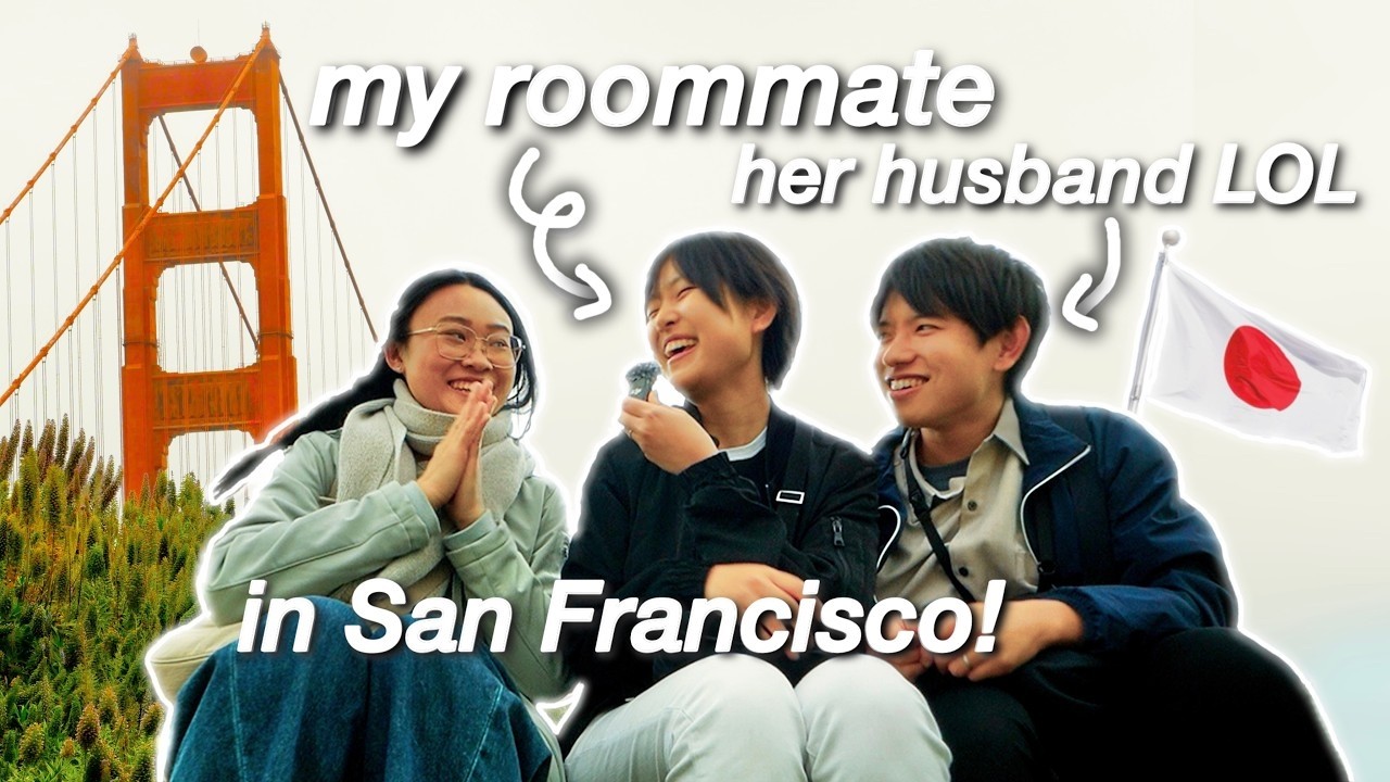 My Japanese Roommate's FIRST TIME in San Francisco! 🌁
