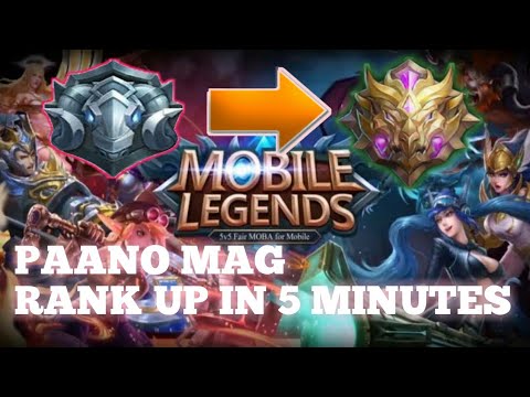 HOW TO RANK FASTER IN MOBILE LEGENDS IN 5 MINUTES TIPS | SECRET OF PRO ...
