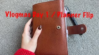 Vlogmas 2023 Día 1 Cambio De Agenda De Diciembre Pink Planner Girl