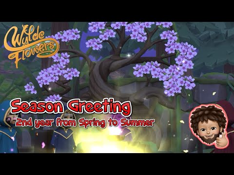 Wylde Flowers - Season Greeting - second year from spring to summer | Apple Arcade