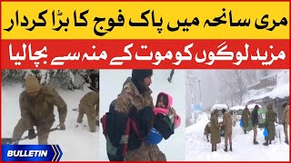 Murree Saniha Army Maidan Main | News Bulletin at 12 AM | Army operation in Murree | Murree Updates