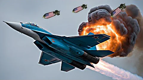 13 Minutes Ago! An F-16C Fighter Jet Shot Down a Russian MIG-29 Fighter Jet Over Moscow Airspace!